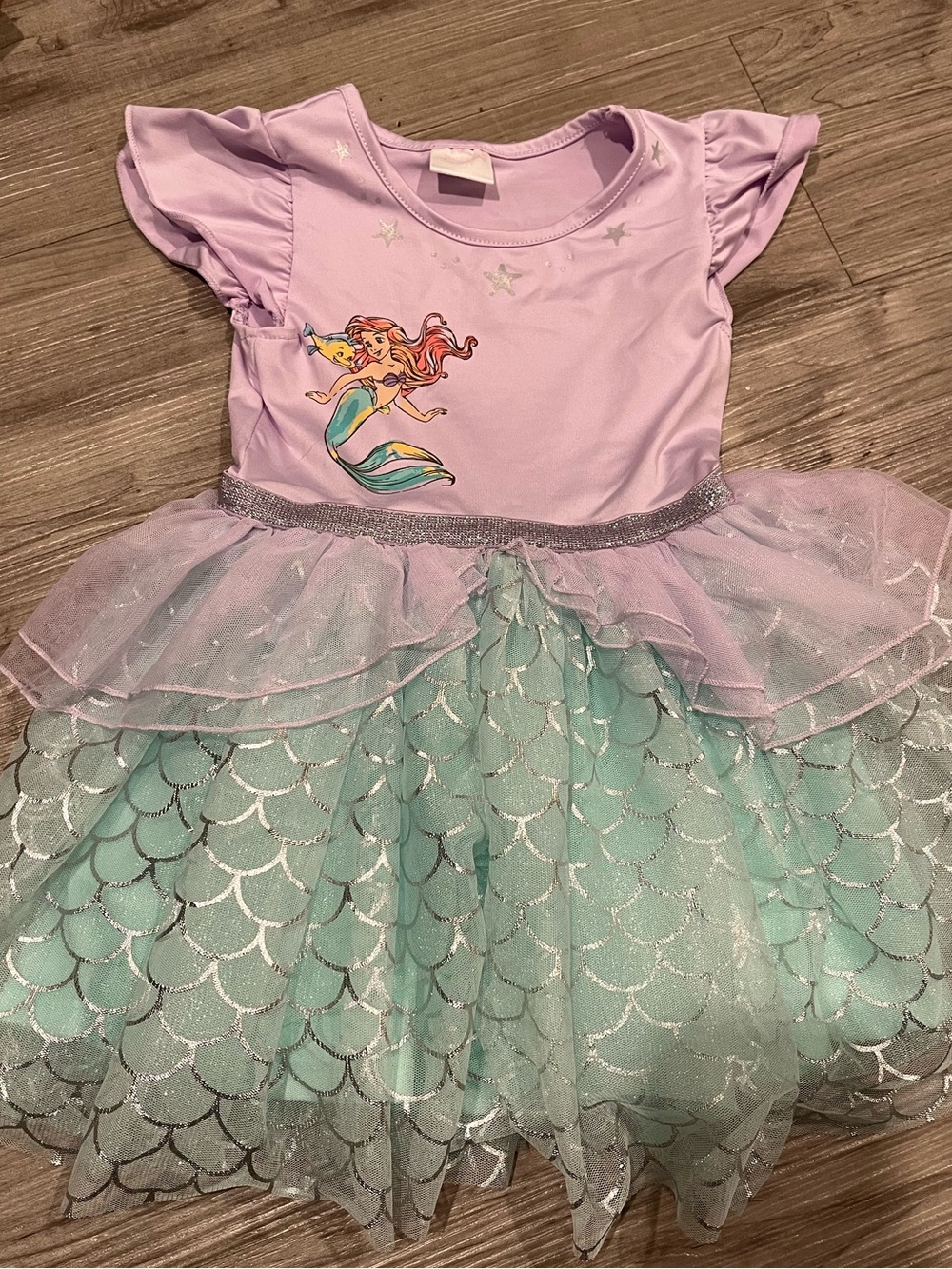Disney Lilac and Mint Ariel Mermaid Tutu Dress